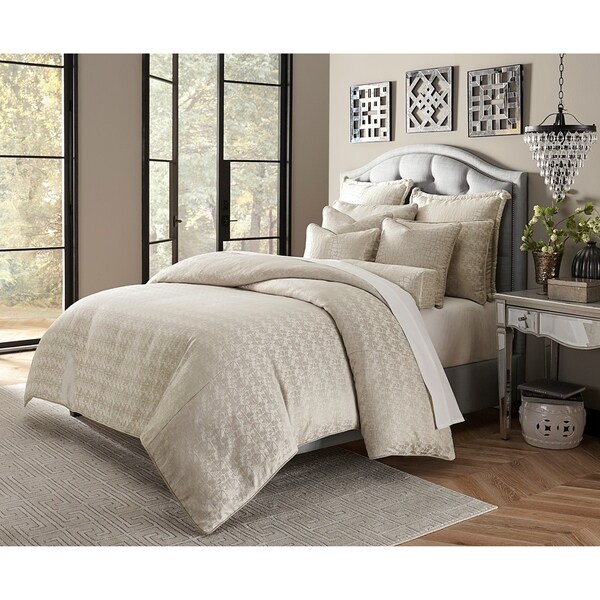 Shop Carlyle 10 Piece Platinum King Comforter Set Ships To