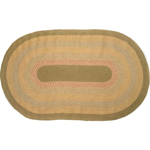 Chesapeake New Mexico Jute braided rug (5'x8') - 60"x96"