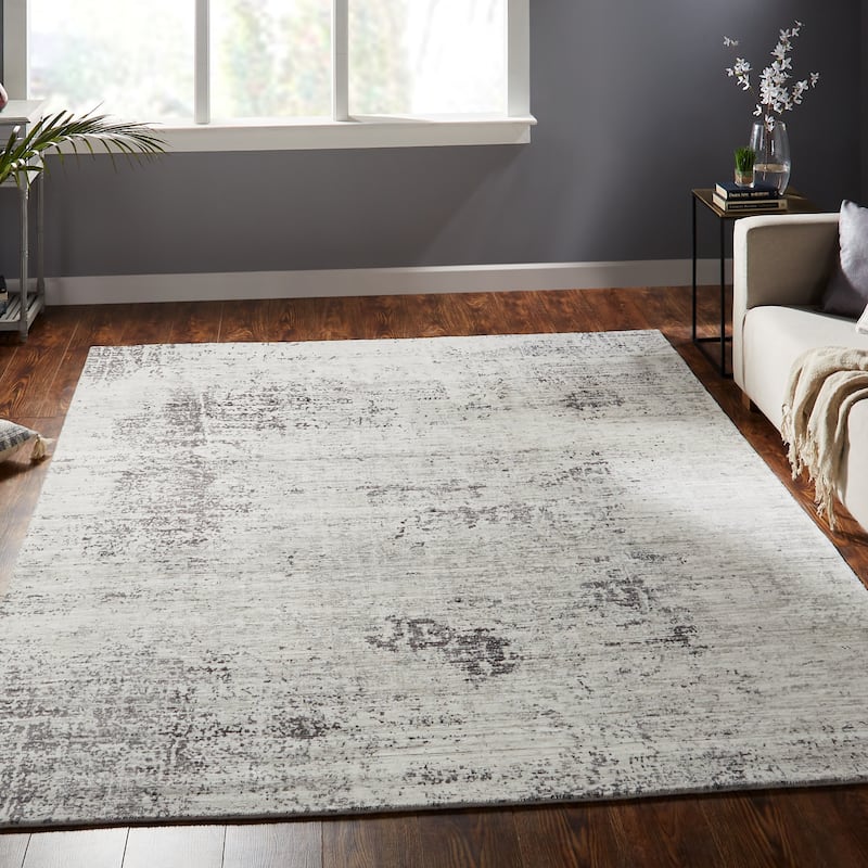 Copper Grove Telenesti Multitonal Grey Area Rug