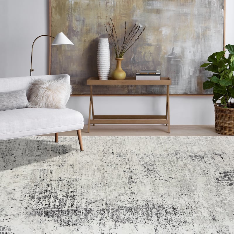 Copper Grove Telenesti Multitonal Grey Area Rug