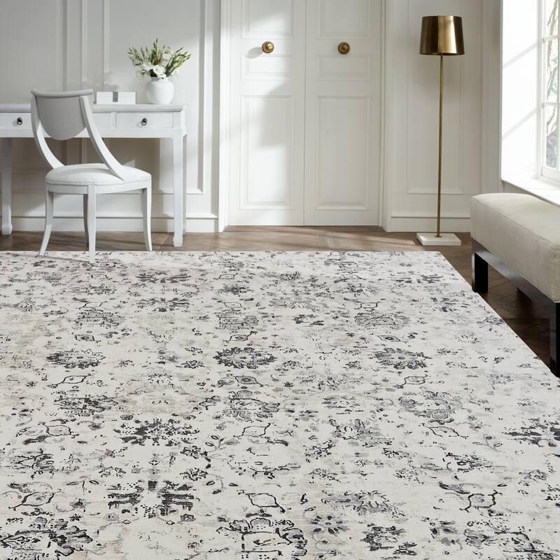Copper Grove Stefanvoda Multitonal Grey Area Rug