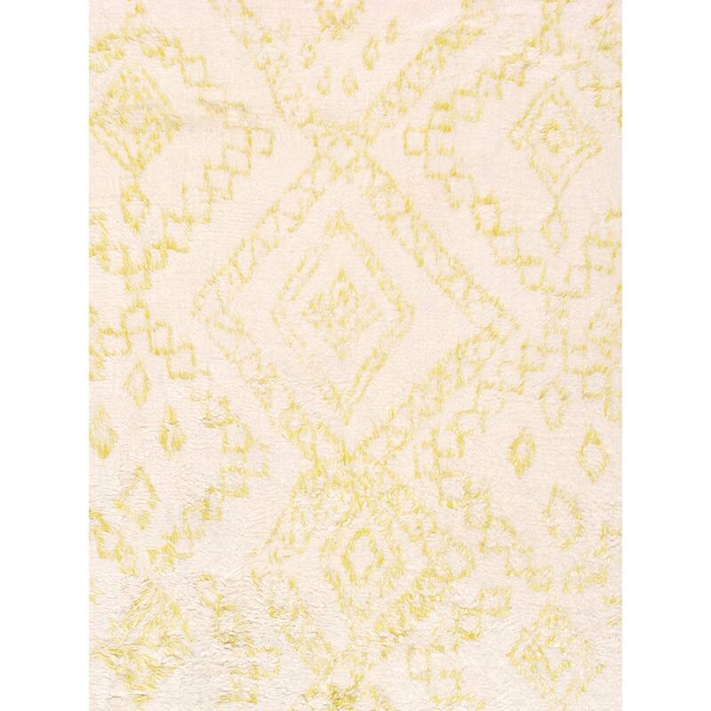 Pasargad Home Casablanca Moroccan Collection Hand-Knotted Wool Area Rug