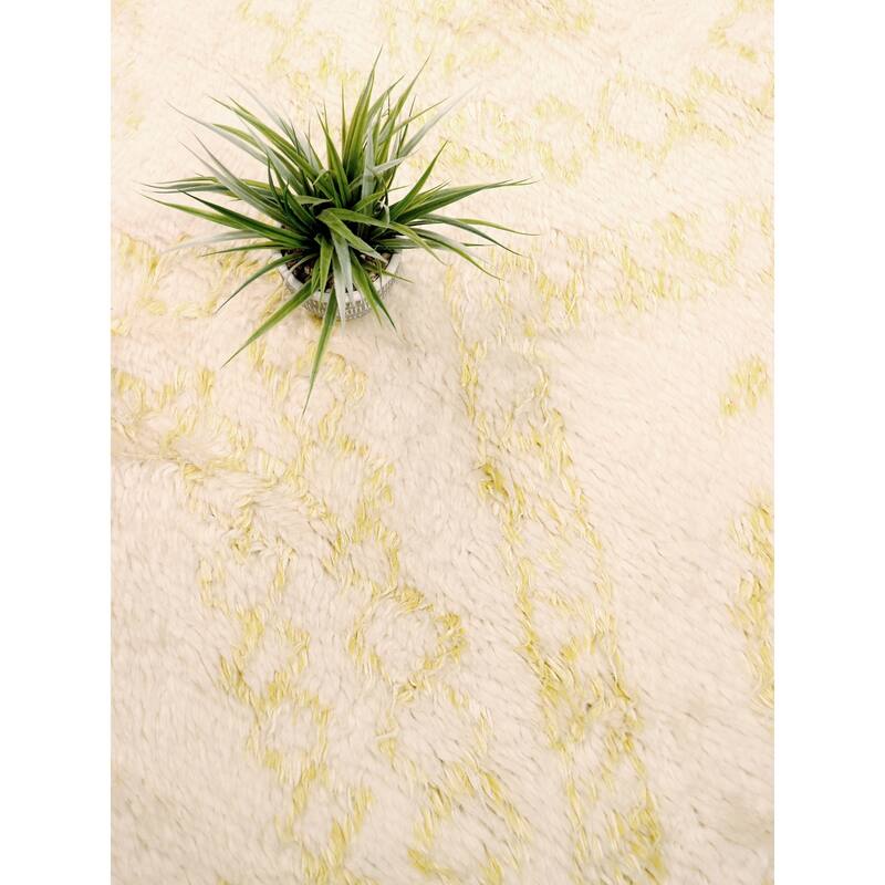 Pasargad Home Casablanca Moroccan Collection Hand-Knotted Wool Area Rug