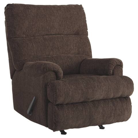 Man Fort Contemporary Rocker Recliner Earth