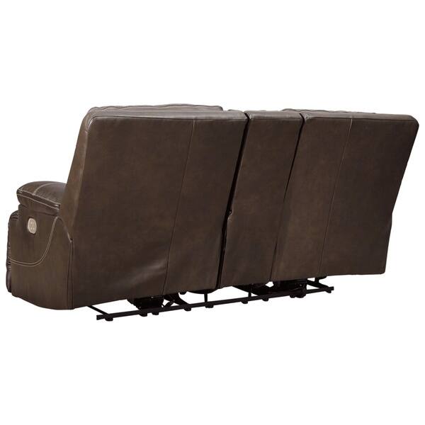Signature Design by Ashley Ricmen Leather Power Dual Adjustable