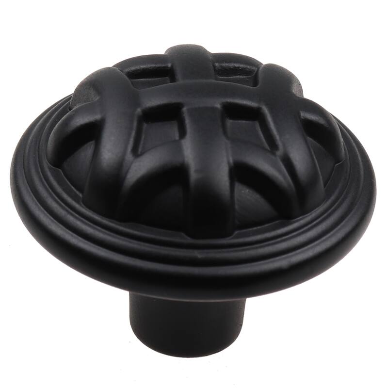 GlideRite 5-Pack 1-1/4-inch Round Braided Cabinet Knob