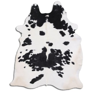 One Of A Kind Handmade Real Cowhide Rug From Brazil - Big - Bed Bath 