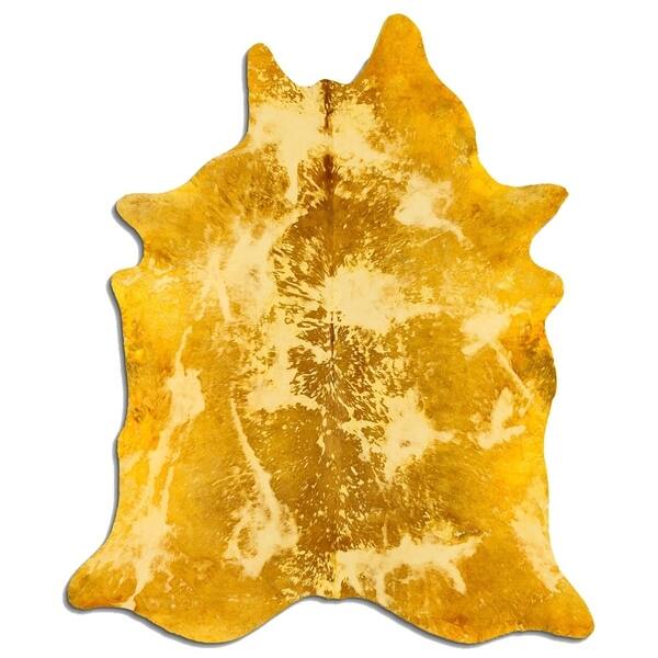 One of A kind Handmade Real Cowhide Rug From Brazil Big Bed Bath