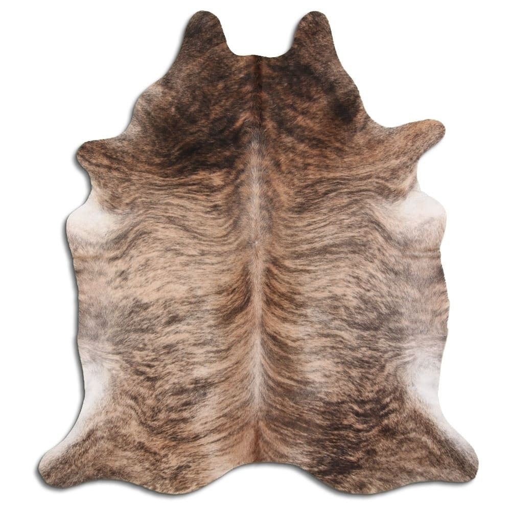 One of A kind Handmade Real Cowhide Rug From Brazil - Big