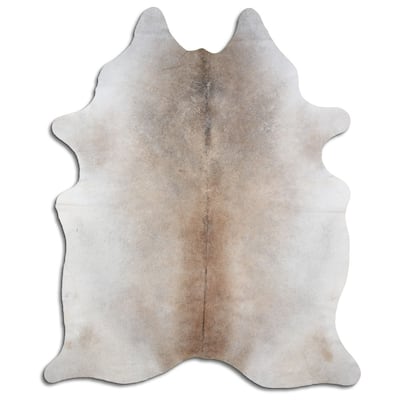 One of A kind Handmade Real Cowhide Rug From Brazil - Big