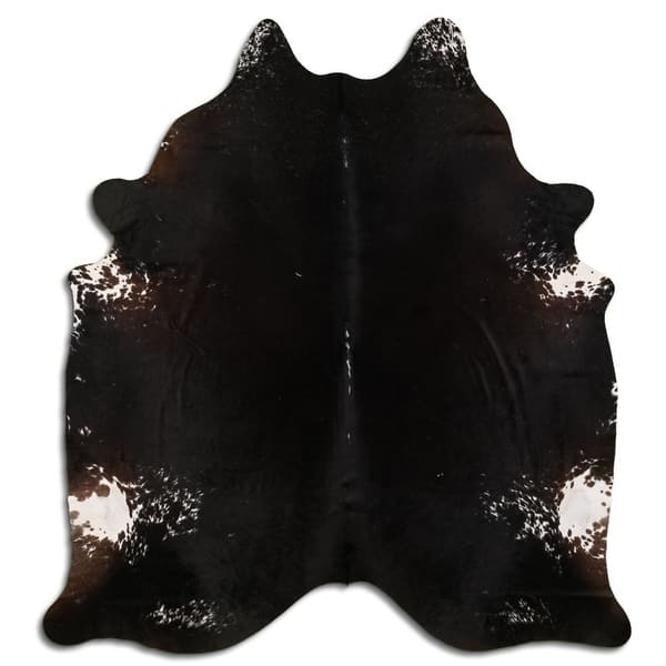 One of A kind Handmade Real Cowhide Rug From Brazil Big Bed Bath