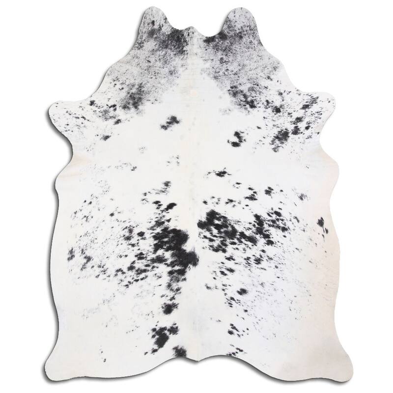 One of A kind Handmade Real Cowhide Rug From Brazil Big Bed Bath