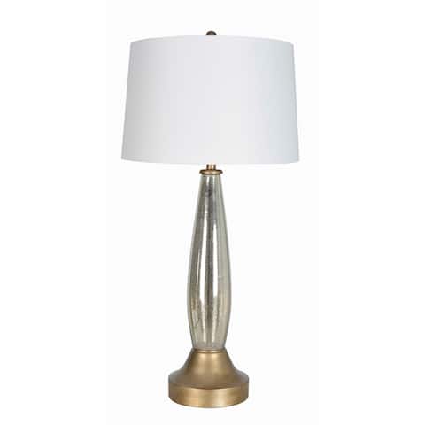 Lamps Per Se 39" Glass Table Lamp (Set of 2)