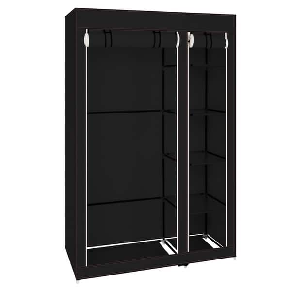 Shop 43 Portable Clothes Closet Wardrobe With Non Woven Fabric