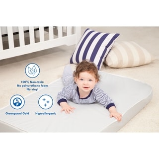 Davinci Deluxe Coil Firm Support Mini Crib Mattress