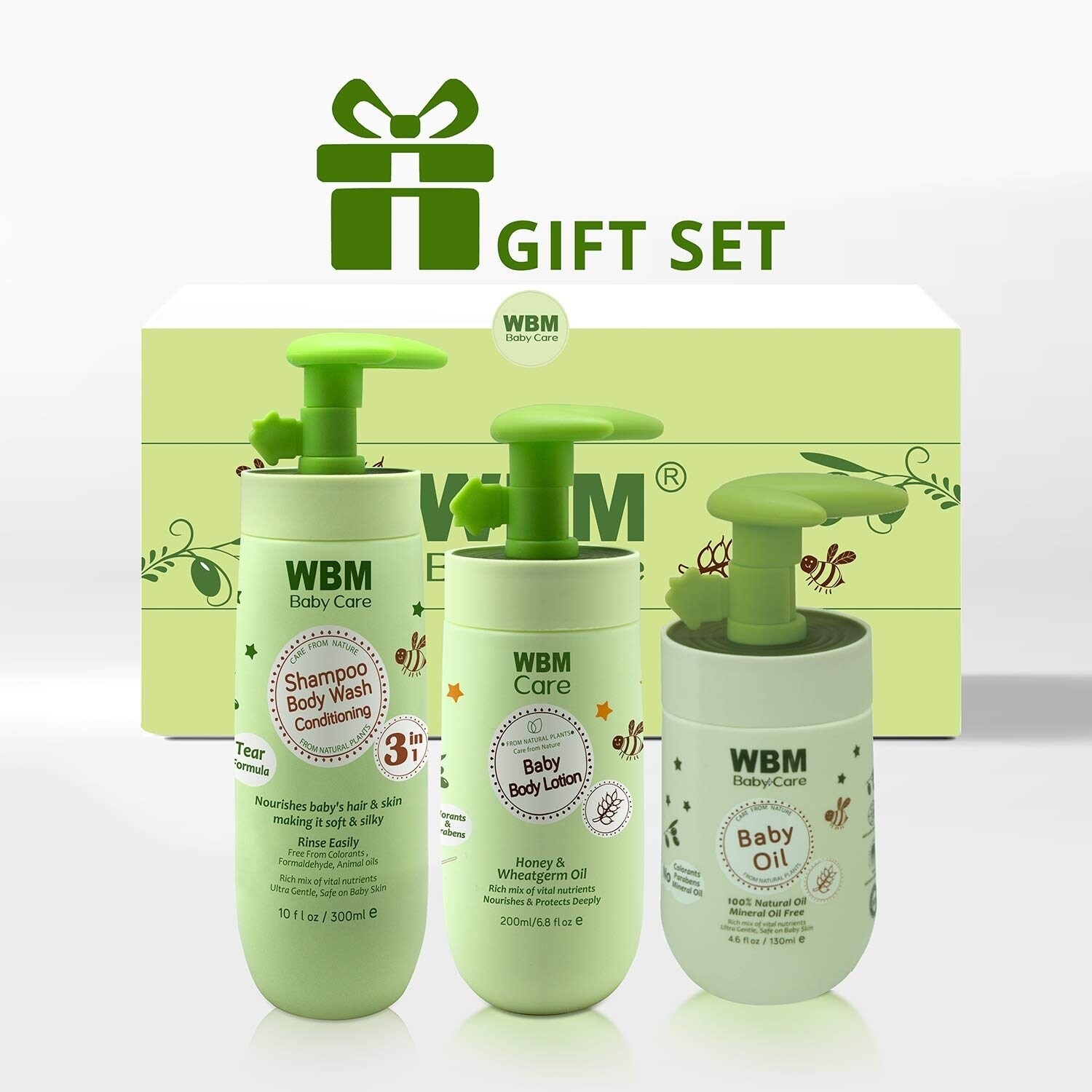 baby bath shampoo set