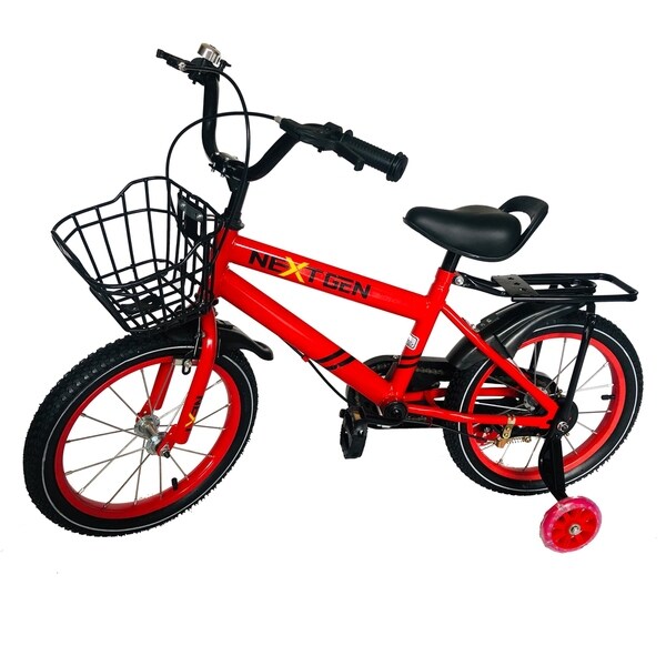 red childrens bike