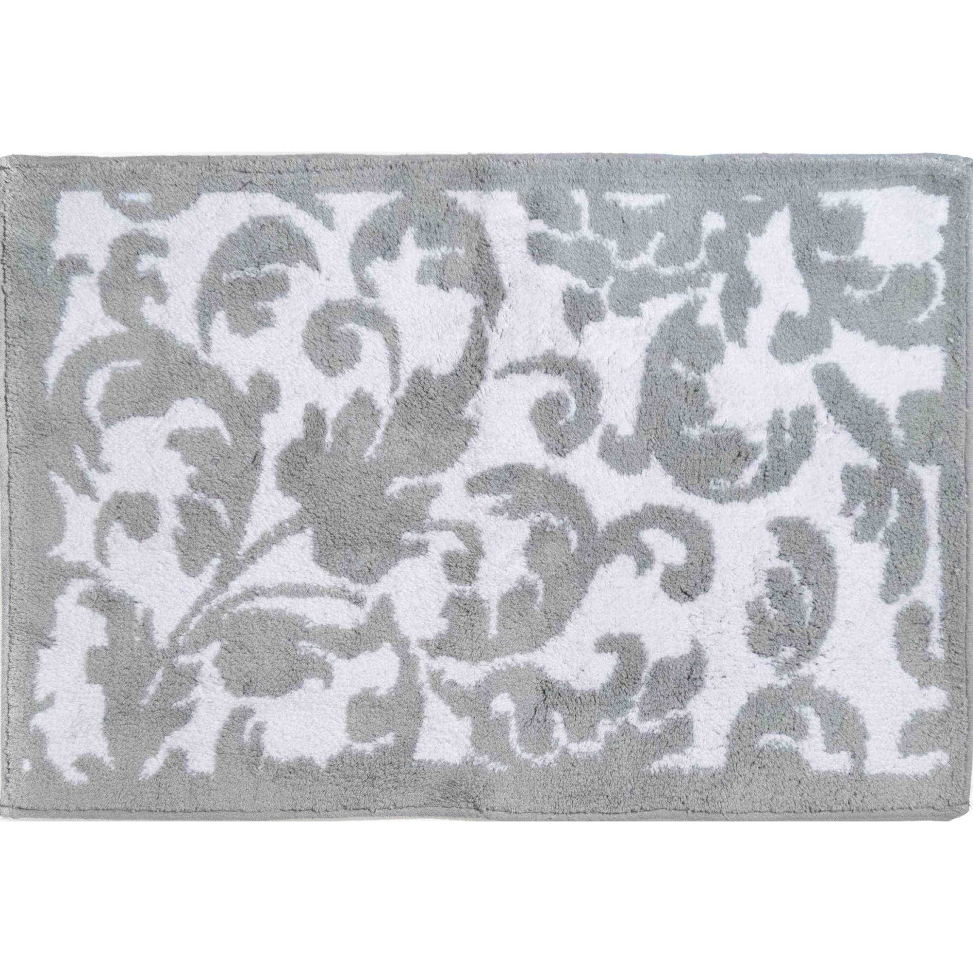 Shop Chesapeake Basel Reversible Cotton Chrome Bath Rug 21 X34 Overstock 28953515