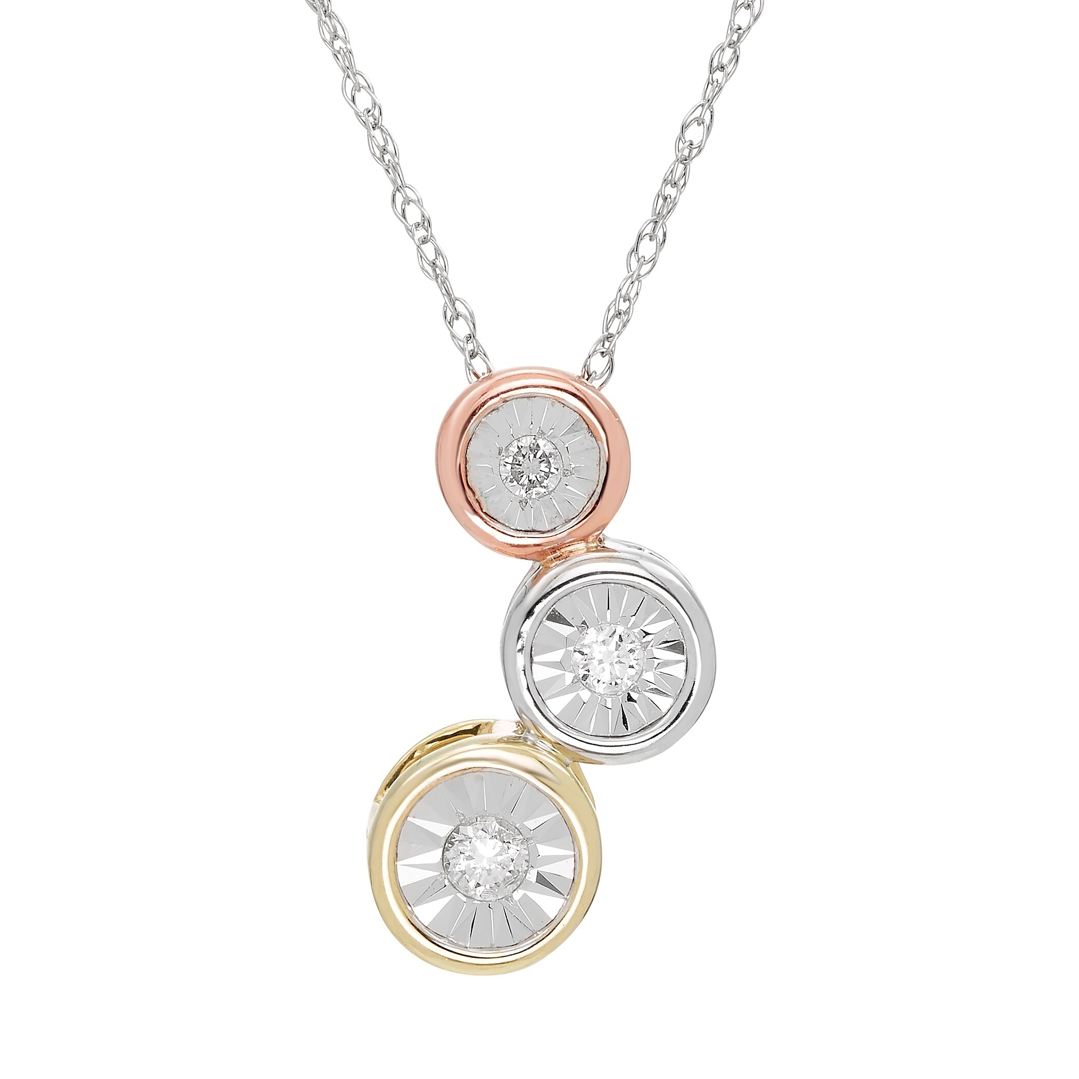 illusion necklace diamond