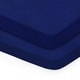 preview thumbnail 10 of 95, RENAURAA Baby Fitted Crib Sheets Set, 2 Pack Crib Mattress Topper - Full Navy