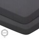 preview thumbnail 16 of 95, RENAURAA Baby Fitted Crib Sheets Set, 2 Pack Crib Mattress Topper - Full Percale Medium Grey
