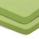 preview thumbnail 12 of 95, RENAURAA Baby Fitted Crib Sheets Set, 2 Pack Crib Mattress Topper - Full