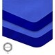 preview thumbnail 18 of 95, RENAURAA Baby Fitted Crib Sheets Set, 2 Pack Crib Mattress Topper - Full Percale Regatia Blue