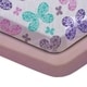 preview thumbnail 6 of 95, RENAURAA Baby Fitted Crib Sheets Set, 2 Pack Crib Mattress Topper - Full Lilac/Multi Butterfly