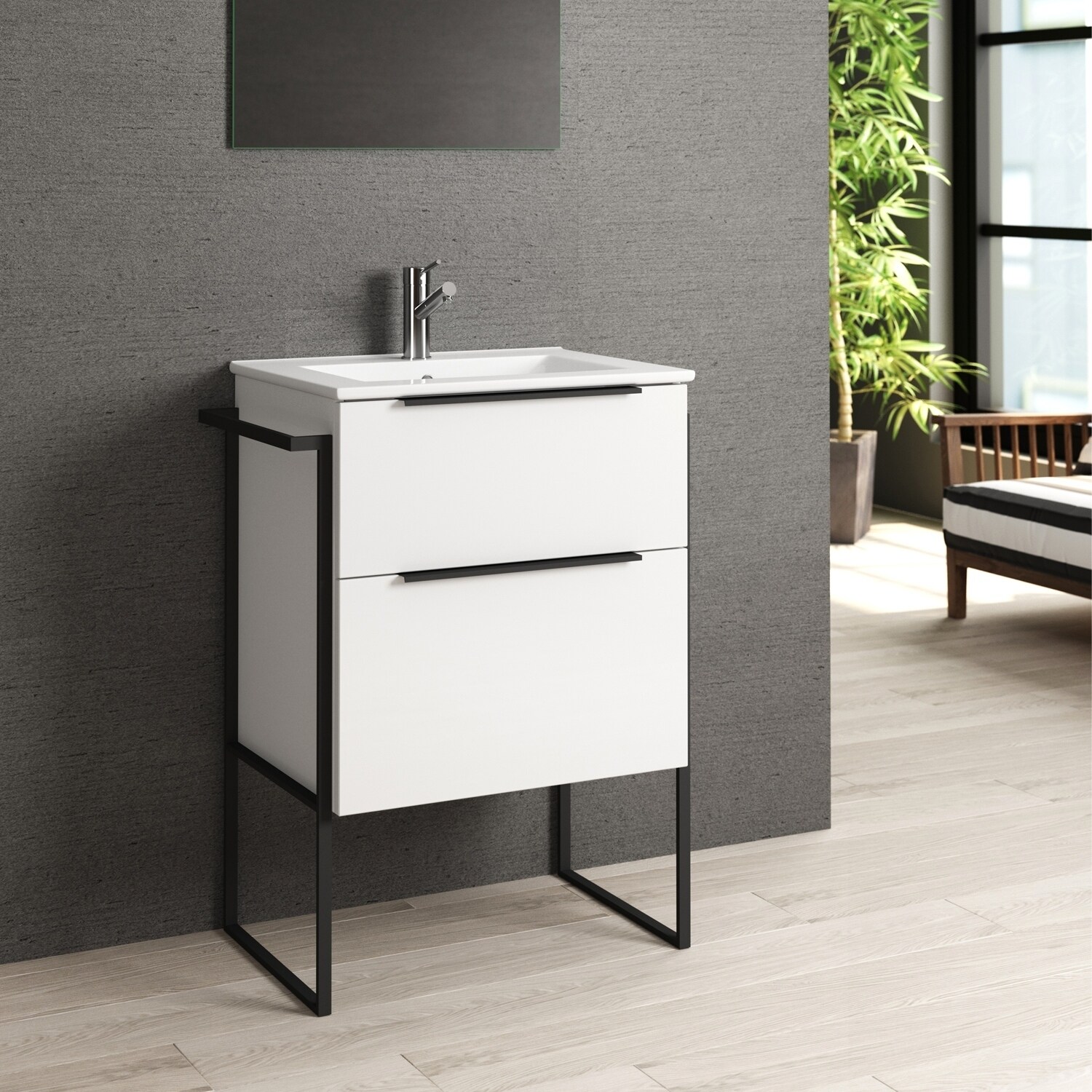 Eviva Marina 24 White Vanity N A Overstock 28958178