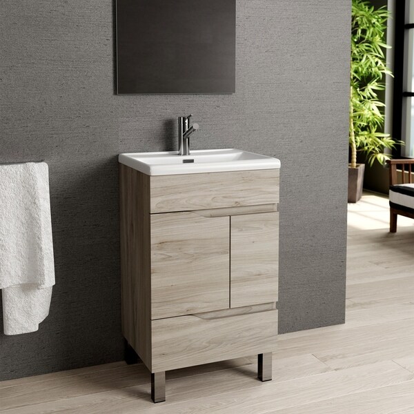 Eviva Charm 20" Pine Grey Vanity