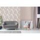 Milan Geo Rose Gold and Grey Wallpaper - Bed Bath & Beyond - 28962744