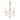 Metro 3-light Antique Gold/ Crystal Mini Chandelier