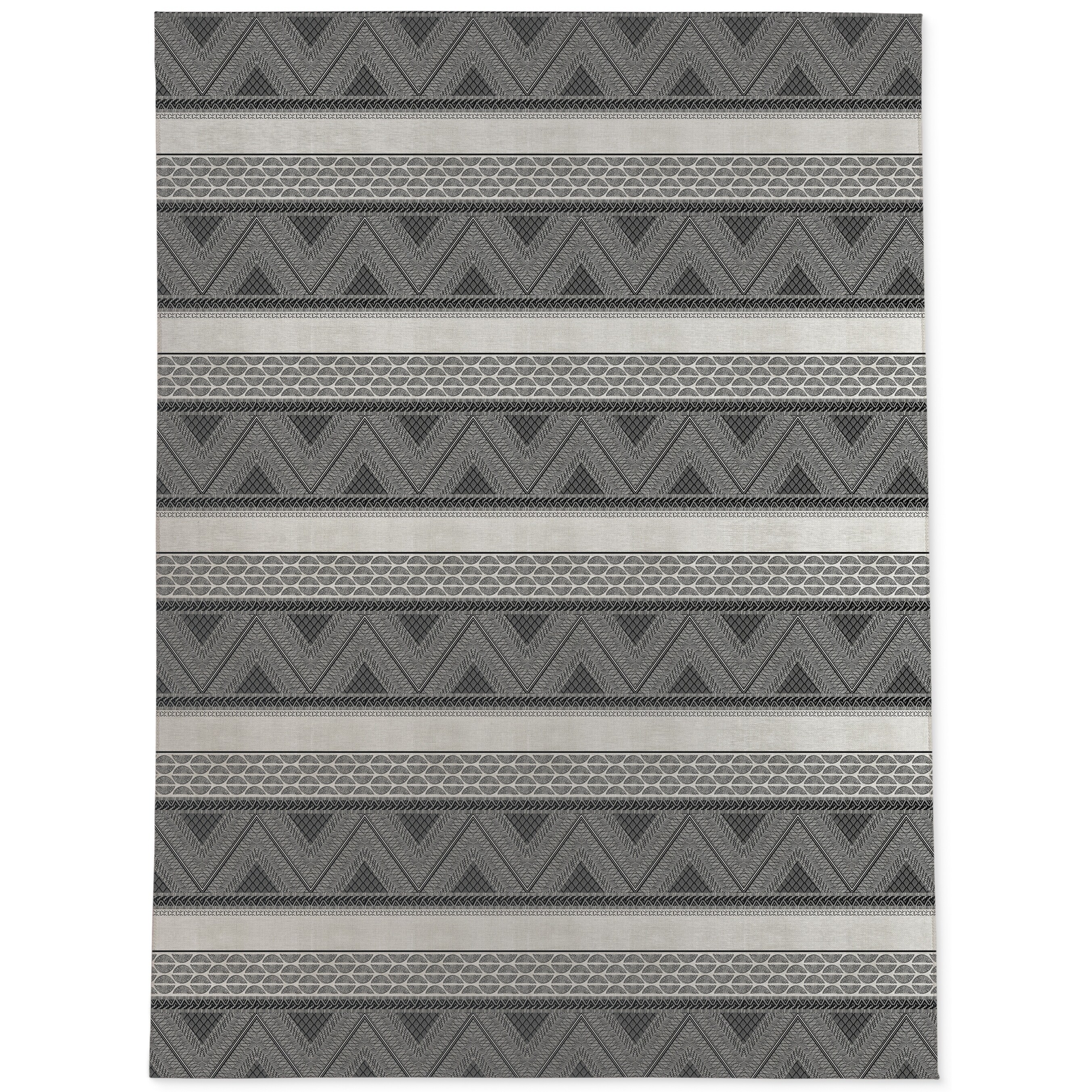 INCA TRIBAL GREY Indoor Floor Mat By Kavka Designs - Bed Bath