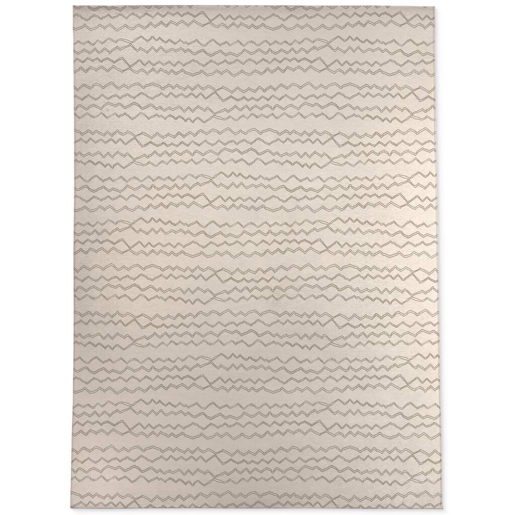 BERBER STRIPE NATURAL Area Rug by Kavka Designs - Overstock - 28963015