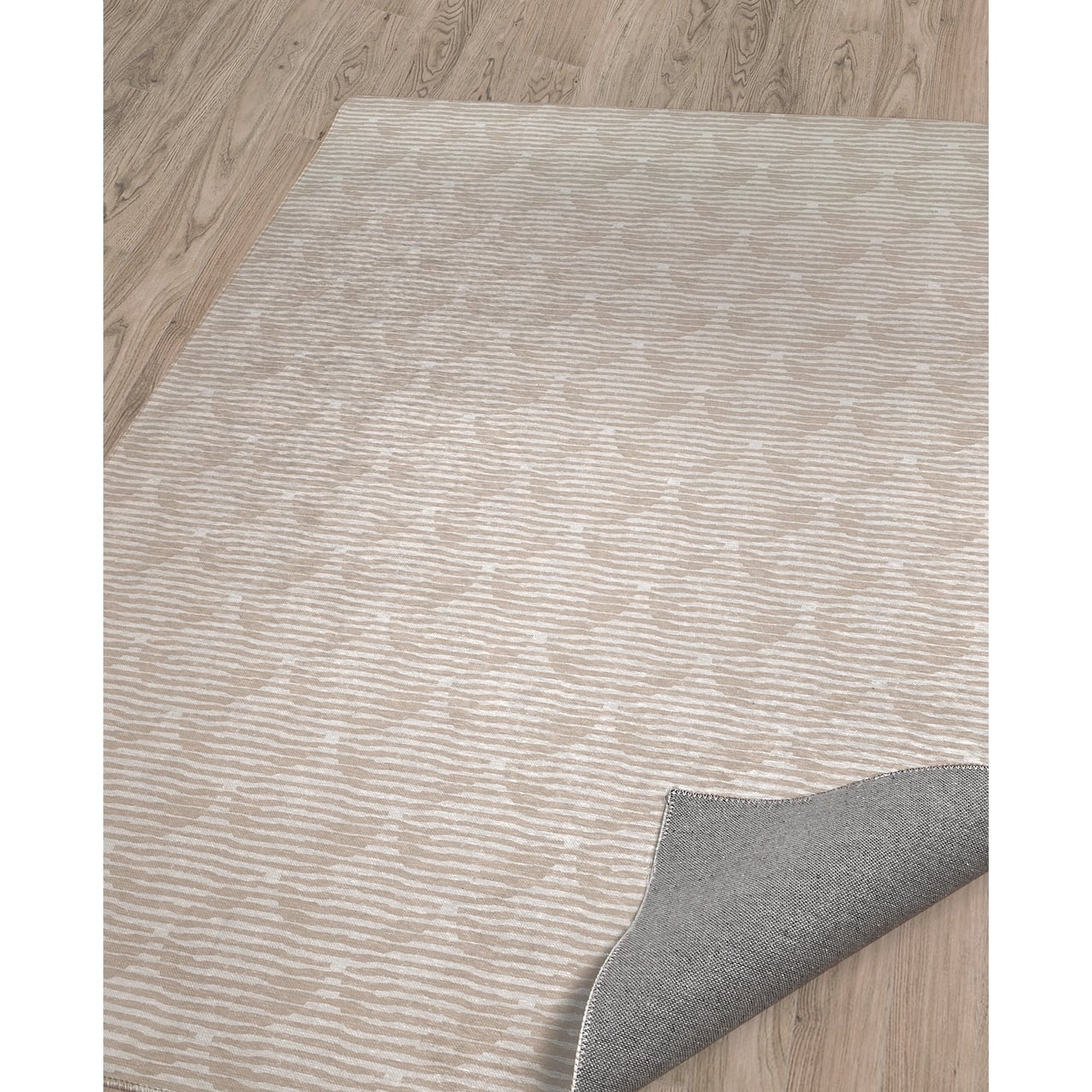 ZEN CIRCLES BLOCK PRINT NEUTRAL Area Rug by Kavka Designs - Bed Bath ...