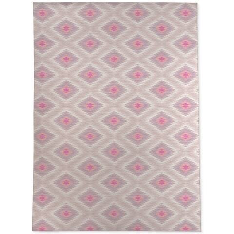 MOROCCAN PINK Area Rug by Kavka Designs