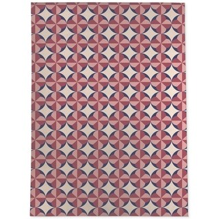 PINWHEEL PINK, BLUE Area Rug by Kavka Designs - Bed Bath & Beyond ...