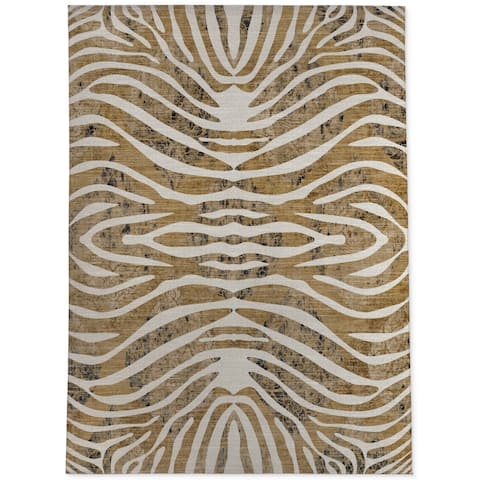 TIGER BENGAL BROWN Area Rug by Kavka Designs