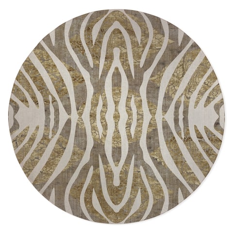 TIGER GOLD Area Rug by Kavka Designs