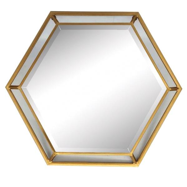 Home Source Hexagon Wall Mirrors Set of 2 Bed Bath & Beyond 28963747