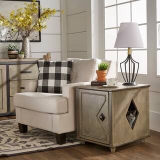 Carson Carrington Tomakulla Hidden Kitty Litter Box/ Side Table