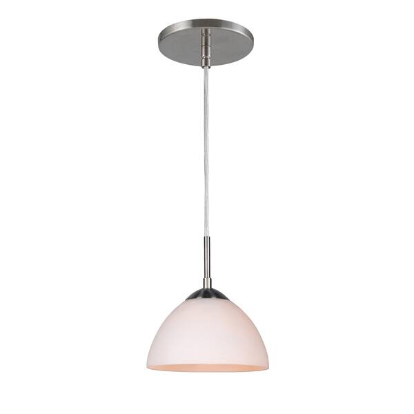 slide 1 of 6, Woodbridge Lighting Alexis Pendants Opal Dome