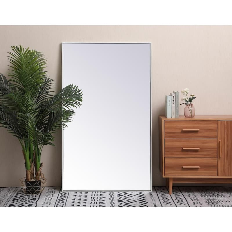 Carson Carrington Salsnas Metal Frame Rectangular Mirror