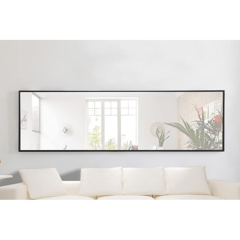 Carson Carrington Salsnas Metal Frame Rectangular Mirror