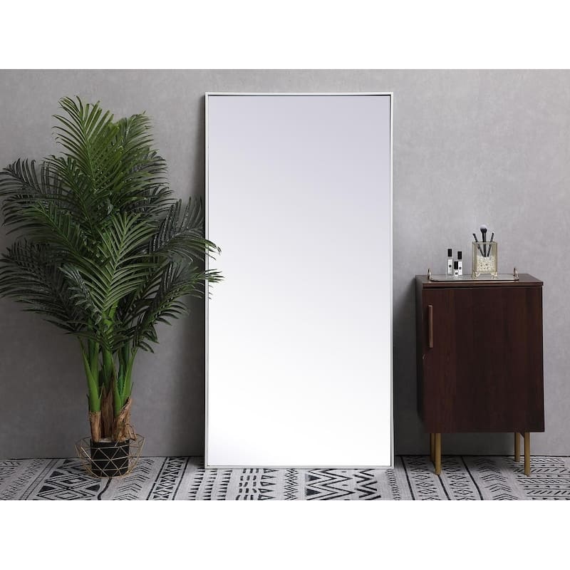 Carson Carrington Salsnas Metal Frame Rectangular Mirror