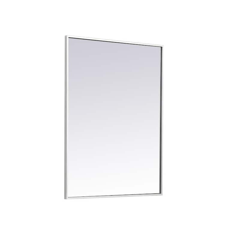 Carson Carrington Salsnas Metal Frame Rectangular Mirror