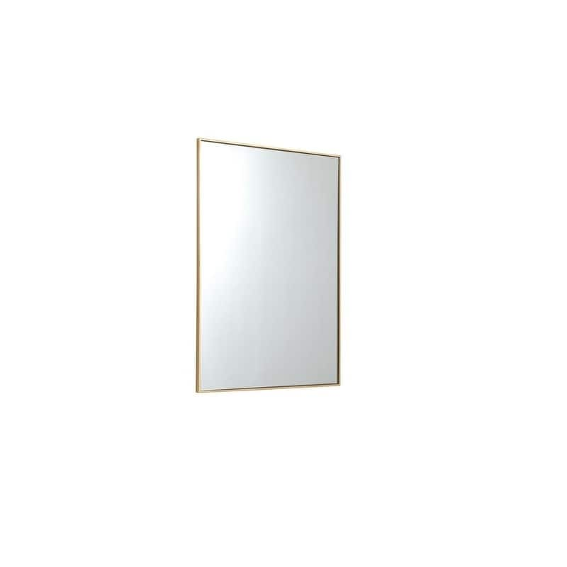 Carson Carrington Salsnas Metal Frame Rectangular Mirror