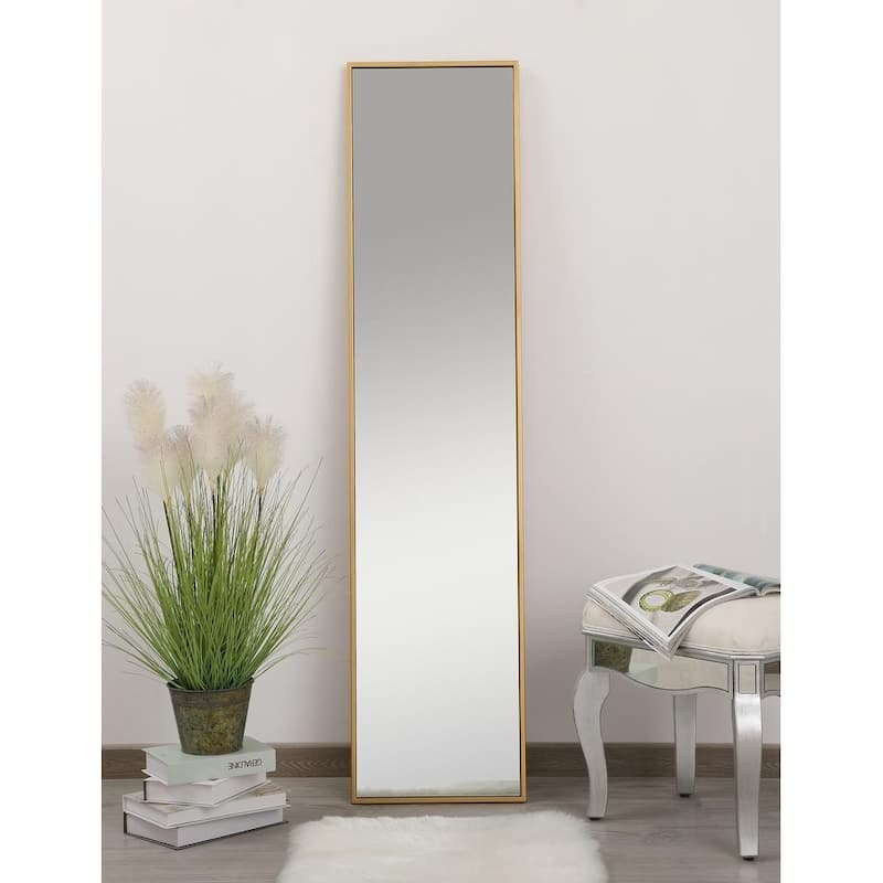 Carson Carrington Salsnas Metal Frame Rectangular Mirror