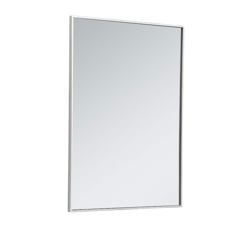 Carson Carrington Salsnas Metal Frame Rectangular Mirror