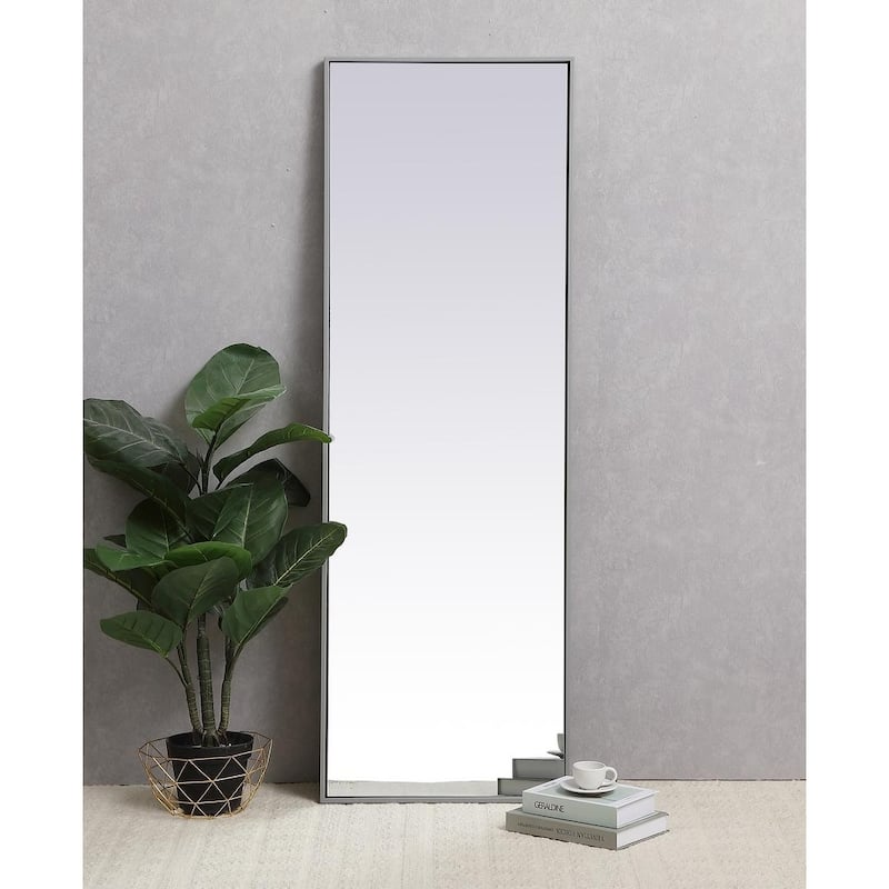 Carson Carrington Salsnas Metal Frame Rectangular Mirror